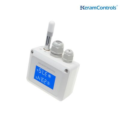 سنسور دما و رطوبت هوا RS485 پایه دیواری ترانسمیتر دما