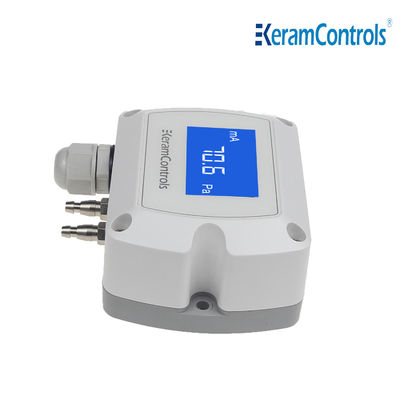 ترانسمیتر فشار دیفرانسیل نمایشگر LCD 0-10 ولت برای HVAC