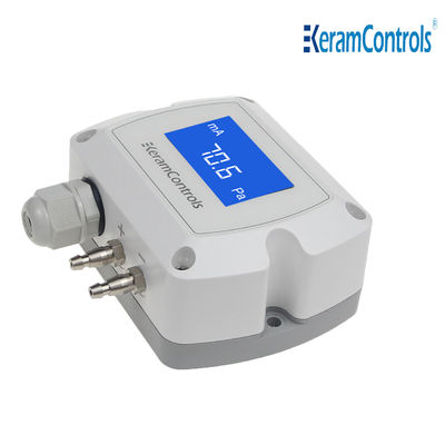 ترانسمیتر فشار دیفرانسیل نمایشگر LCD 0-10 ولت برای HVAC