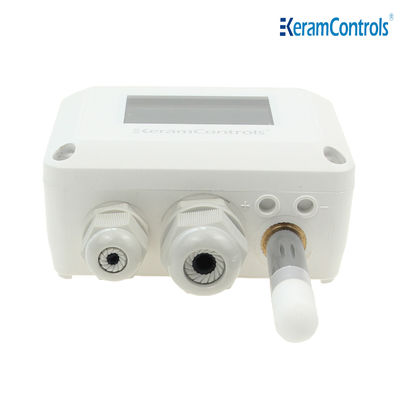 ترانسمیترهای سنسور نصب شده در کانال هوا رطوبت دما RS485 IP65