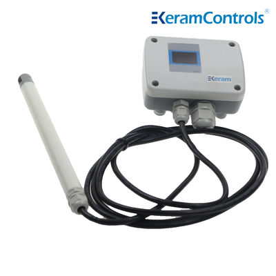 IP65 / NEMA 4 محافظ سرعت هوا فرستنده نوع کابل 16-24VAC