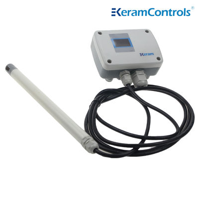 IP65 / NEMA 4 محافظ سرعت هوا فرستنده نوع کابل 16-24VAC