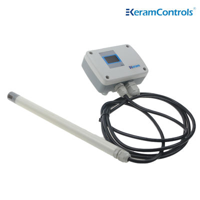 IP65 / NEMA 4 محافظ سرعت هوا فرستنده نوع کابل 16-24VAC