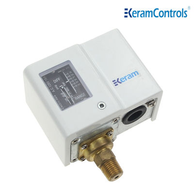 سوئیچ فشار قابل تنظیم IP54 سوئیچ فشار کمپرسور هوا قابل تنظیم CE