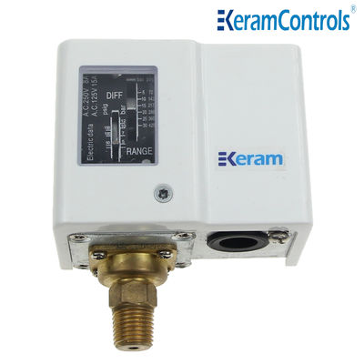 سوئیچ فشار قابل تنظیم IP54 سوئیچ فشار کمپرسور هوا قابل تنظیم CE