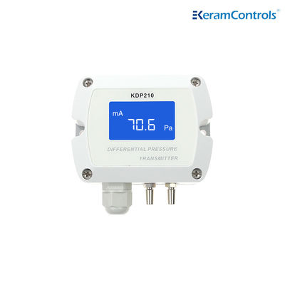 سنسور فشار دیفرانسیل سفید 0-±500pa برای کنترل فشار HVAC