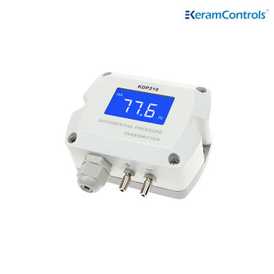 سنسور فشار دیفرانسیل سفید 0-±500pa برای کنترل فشار HVAC
