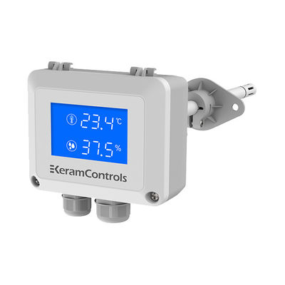 IP65 حفاظت دمای رطوبت فرستنده -35- 70C کار 0...100%RH رطوبت کار