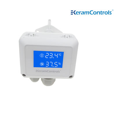 سنسور دما و رطوبت modbus RS-485 با دقت بالا برای hvac