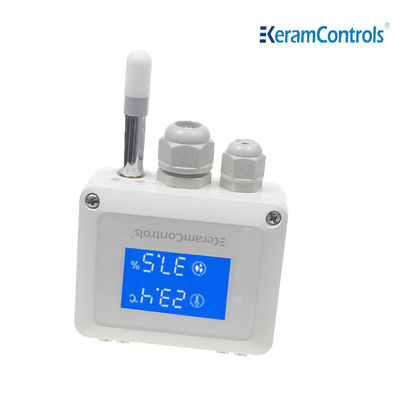 سنسور دما و رطوبت هوا RS485 پایه دیواری ترانسمیتر دما