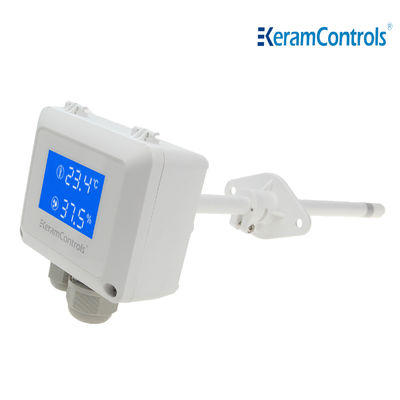RS485 صفحه نمایش LCD فرستنده رطوبت دما برای گلخانه