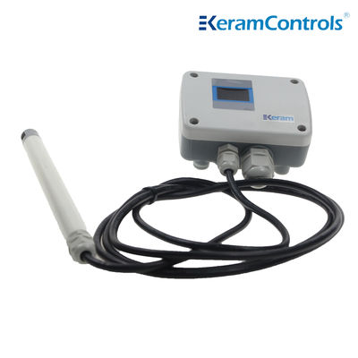 IP65 / NEMA 4 محافظ سرعت هوا فرستنده نوع کابل 16-24VAC