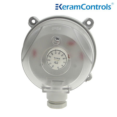 سوئیچ فشار دیفرانسیل هوا 1.5 آمپر، سوئیچ DP 10 کیلو پاسکال در Hvac
