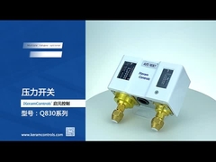 سوئیچ فشار دوگانه قابل تنظیم فولاد ضد زنگ برای پمپ آب