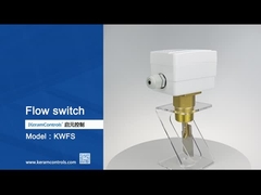 اندازه گیری جریان مایع سوئیچ های جریان با عنصر سنجش بادکنک -20C-120C محدوده دمایی